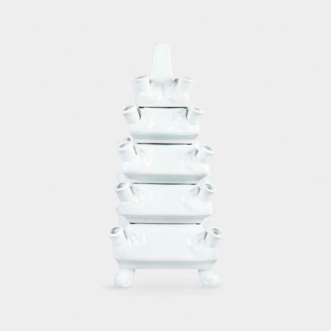 TULIP VASE LAYER - WHITE