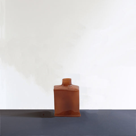 SHIN VASE SMALL - Caramel