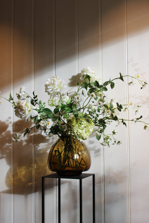 COPIER VASE FLORA - AMBER