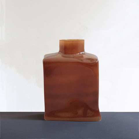 SHIN VASE LARGE - Caramel