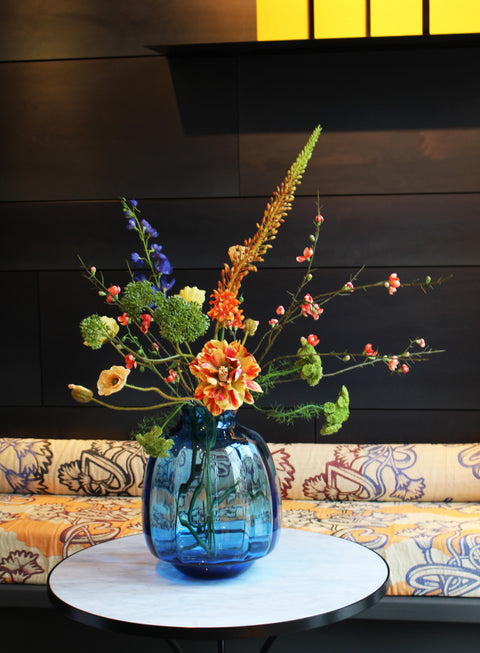 COPIER VASE 1928 - Royal blue