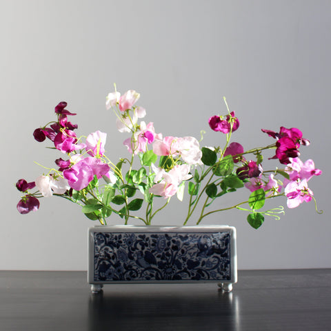 Florence Bouquet x Delft Blue Brick Vase