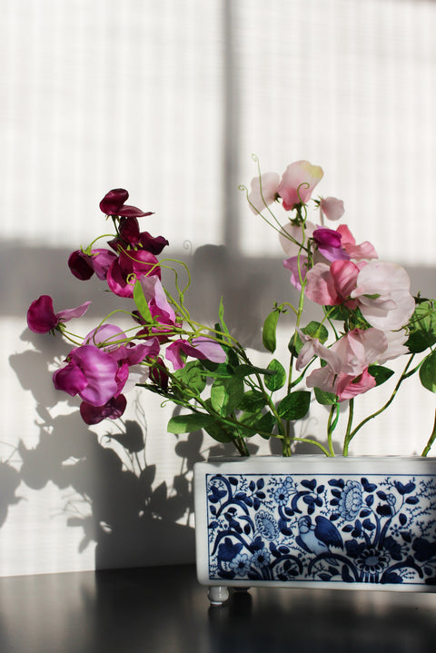 Florence Bouquet x Delft Blue Brick Vase