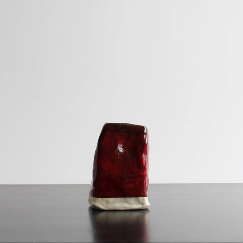 VASE XL RED PIQUE-FLEURS