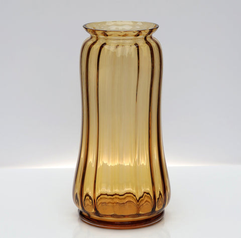 Sydney Bouquet & Mouth-Blown Dali Amber Vase