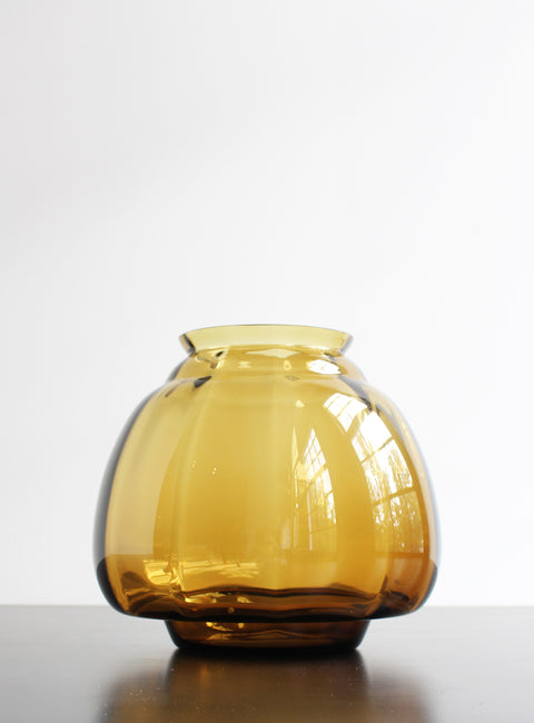 COPIER VASE - AMBER