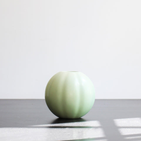 ROUND SMALL VASE - Celadon